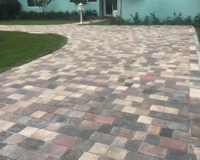 Landscape Paver Installation for Coral Gables 1
